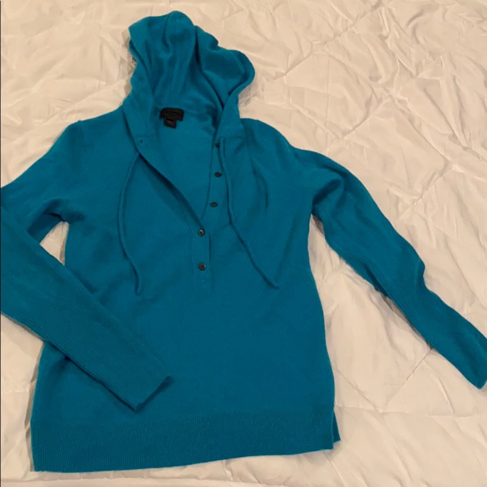 Hooded Italian Cashmere Sweater